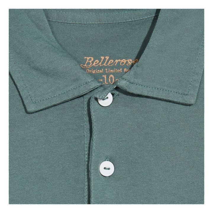 Komiu Organic Cotton Polo Shirt | Azul Pato- Imagen del producto n°1