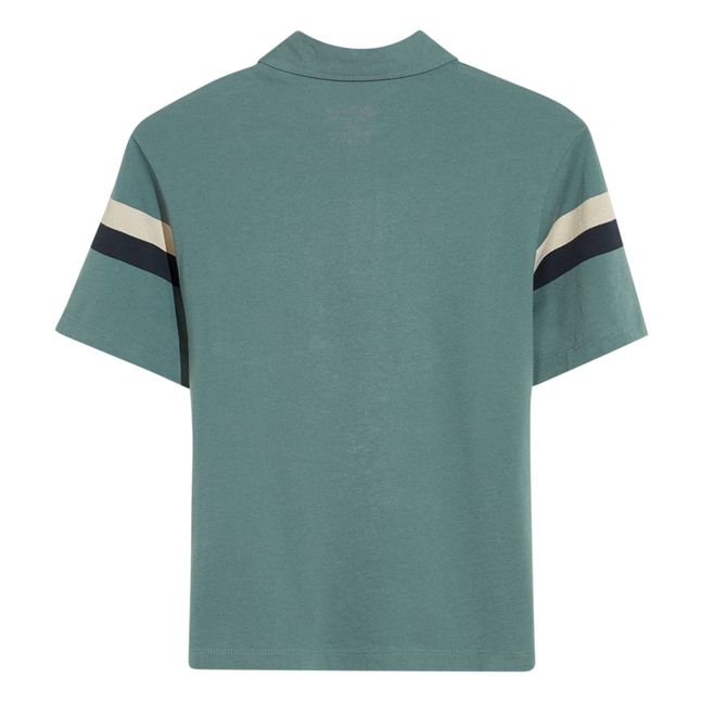 Komiu Organic Cotton Polo Shirt | Blu anatra