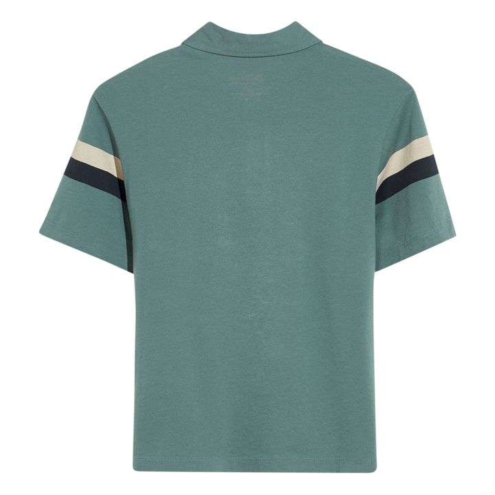Komiu Organic Cotton Polo Shirt | Azul Pato- Imagen del producto n°3