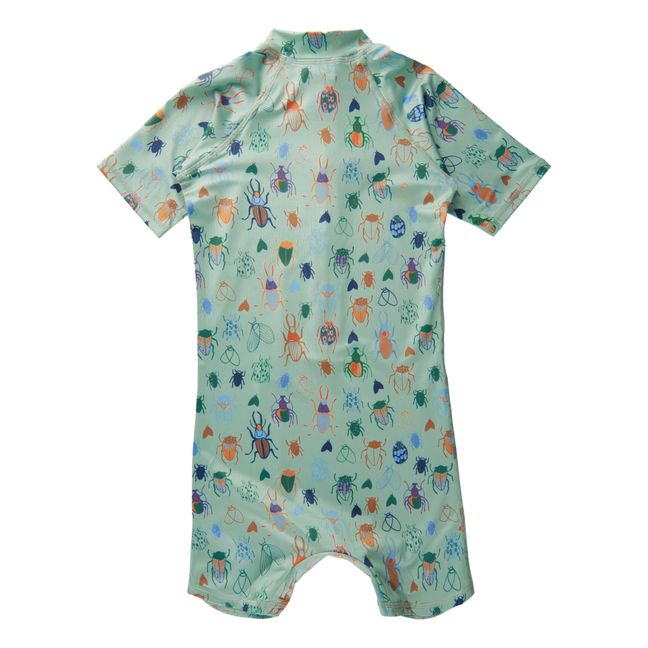 Vêtement Anti-UV Imprimé Polyester Recyclé | Green