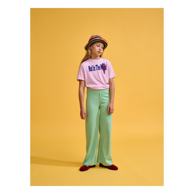 Fiona Gingham Pants | Green