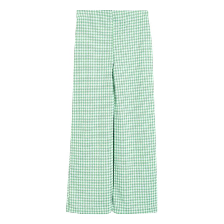 Fiona Gingham Pants | Green- Product image n°4
