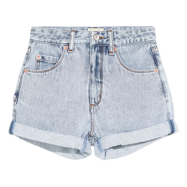Petite Shorts | Denim bleached