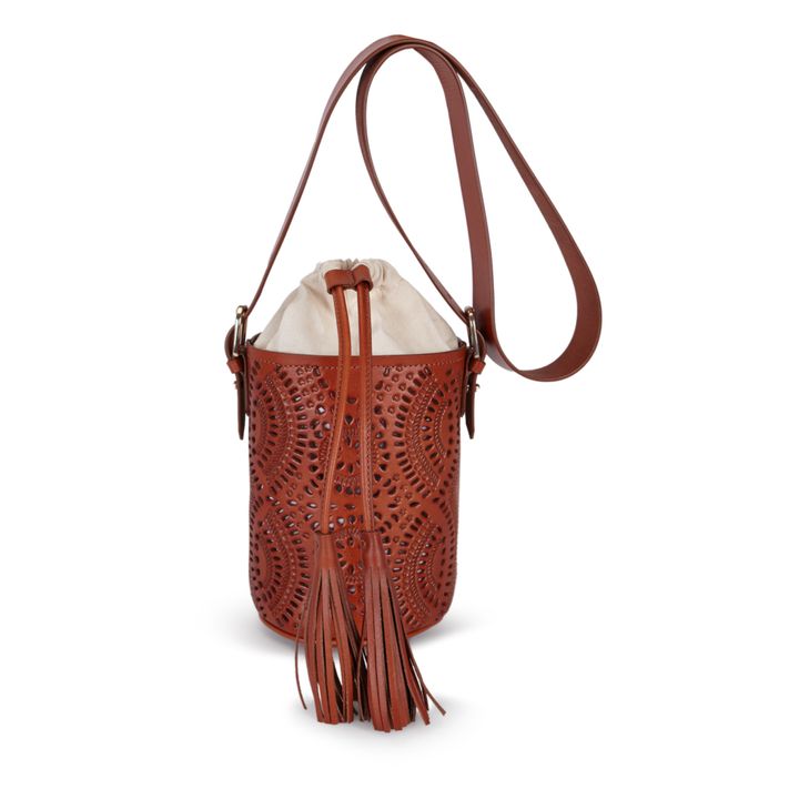 Antik Batik - Galy Small Bucket Bag - Rust