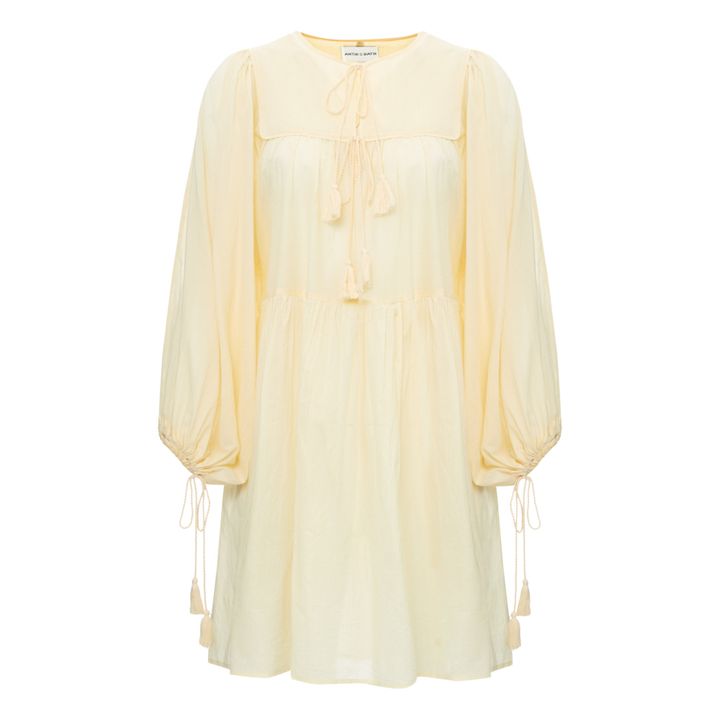 Hita Dress | Amarillo palo- Imagen del producto n°0