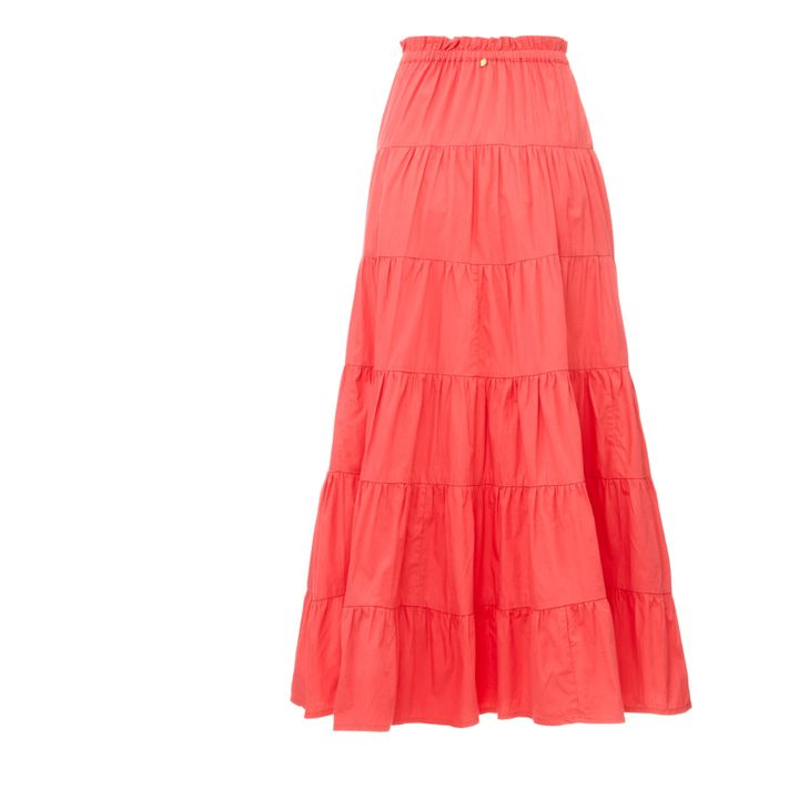 Karo Skirt | Wassermelone- Produktbild Nr. 3