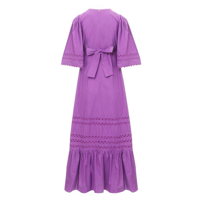 Robe Longue Roda | Violet