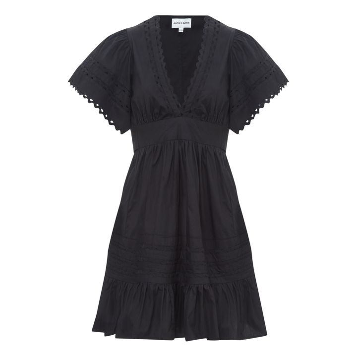 Roda Mini Dress | Negro- Imagen del producto n°0