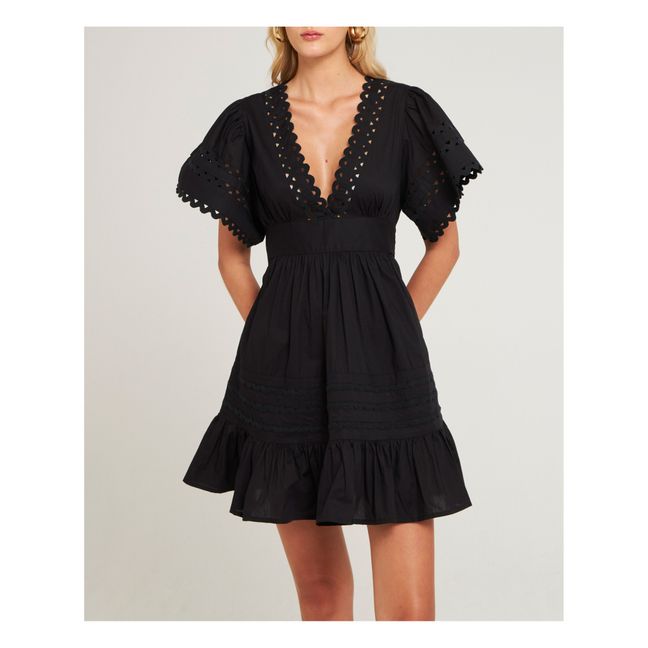 Robe Courte Roda | Noir