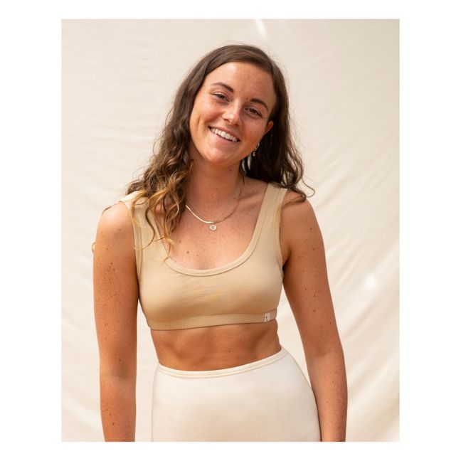 Reggiseno in cotone biologico - Collezione Donna  | Polvere