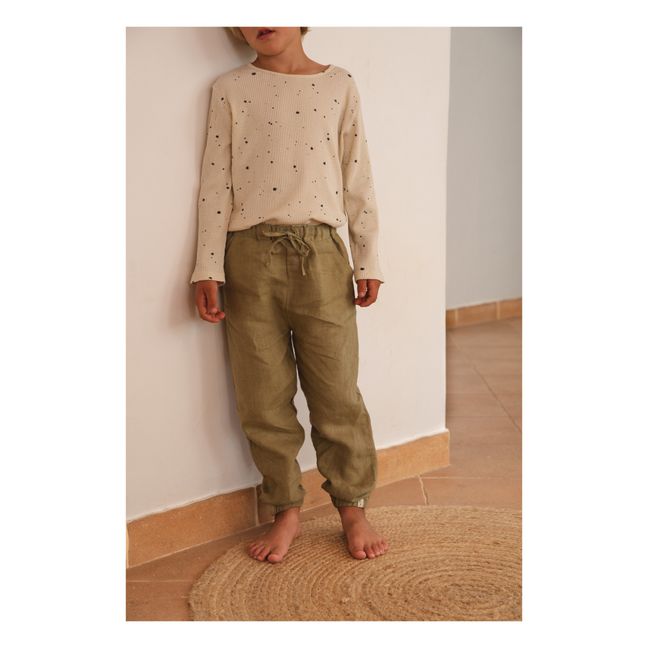 Easy Linen Pants | Khaki