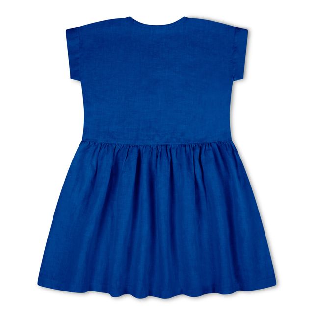 Leinenkleid | Blau