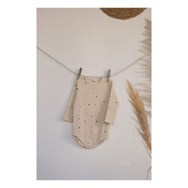 Body Coton Bio Côtelé | Ecru