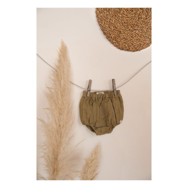 Ranita de lino | Verde Kaki