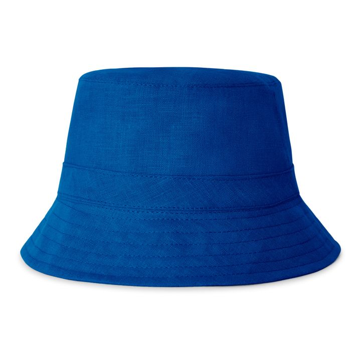 Sombrero de lino | Azul- Imagen del producto n°0