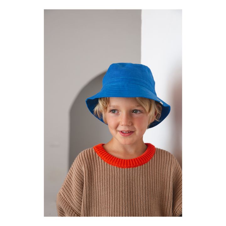 Sombrero de lino | Azul- Imagen del producto n°1