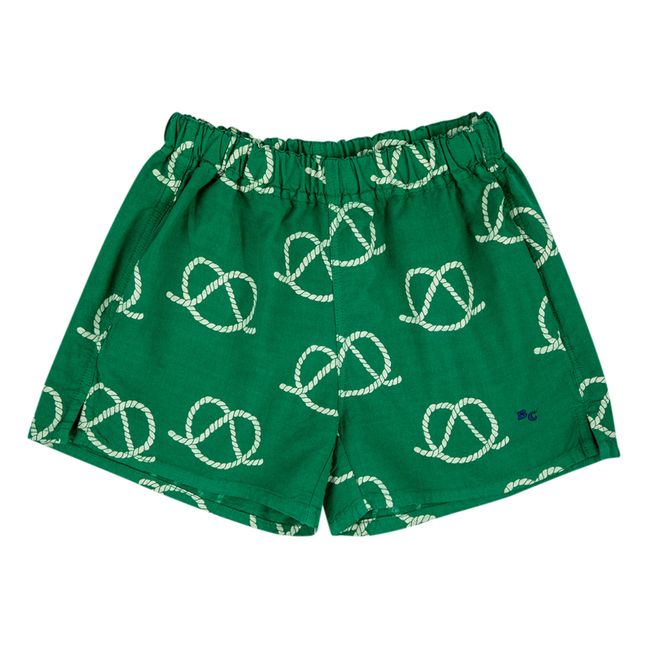 Short Coton Bio Cordages | Vert
