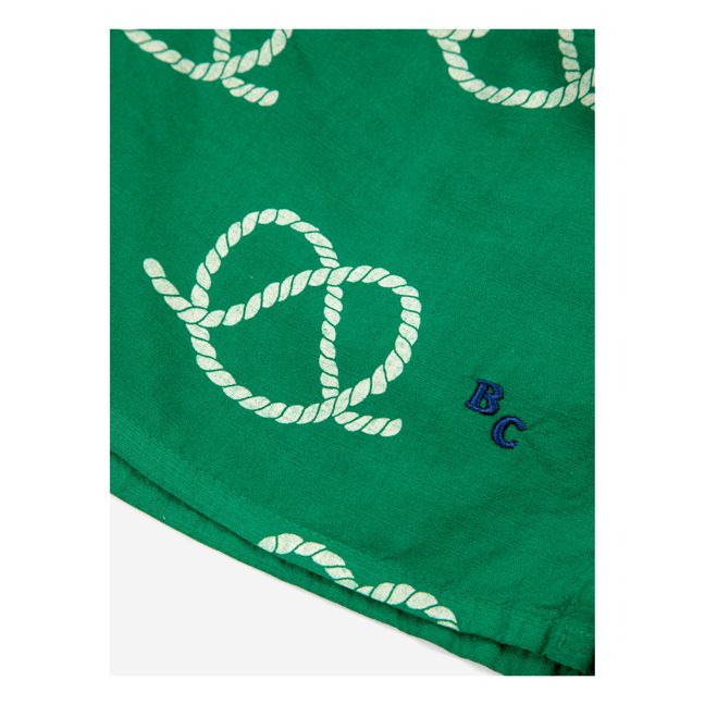 Short Coton Bio Cordages | Vert