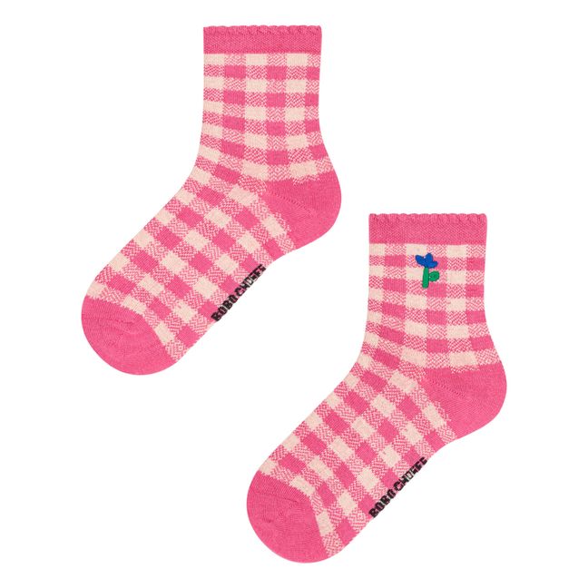 Gingham Socks | Rosa