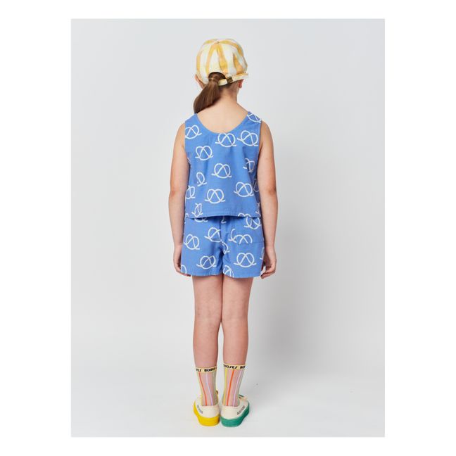 Organic Cotton Skort Cordages | Blau