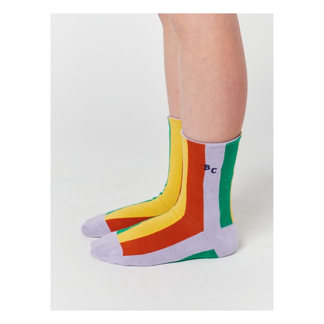Striped Socks | Red