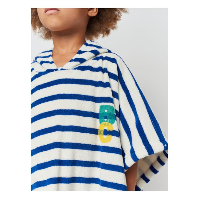 Cape de Bain Coton Responsable Rayée | Seidenfarben