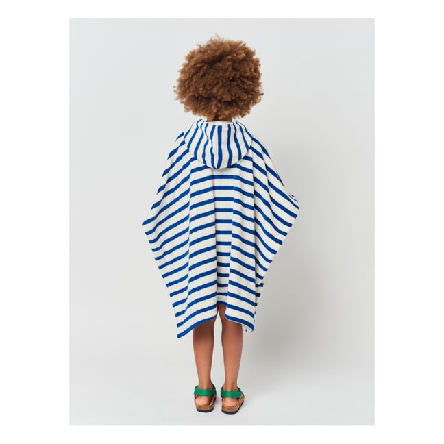 Cape de Bain Coton Responsable Rayée | Seidenfarben