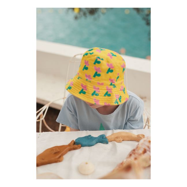 Floral Reversible Bucket Hat | Giallo