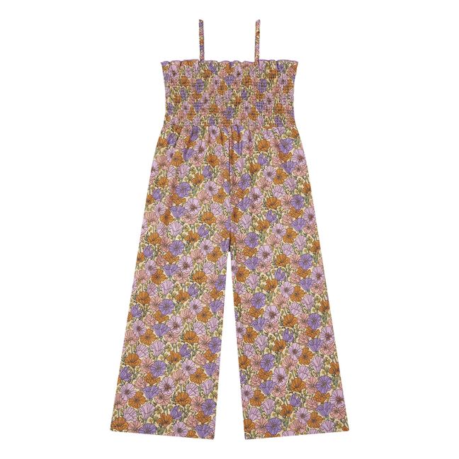 Flowy Romance Flower Jumpsuit  | Naranja