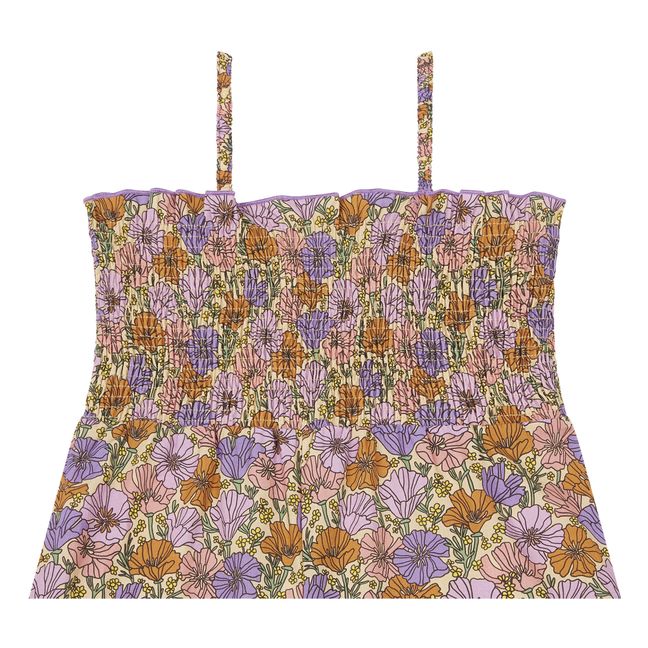 Flowy Romance Flower Jumpsuit  | Naranja