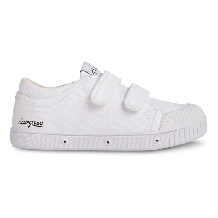 Niedrige Sneakers mit Schnürsenkel G2 Canvas | Weiß- Produktbild Nr. 0