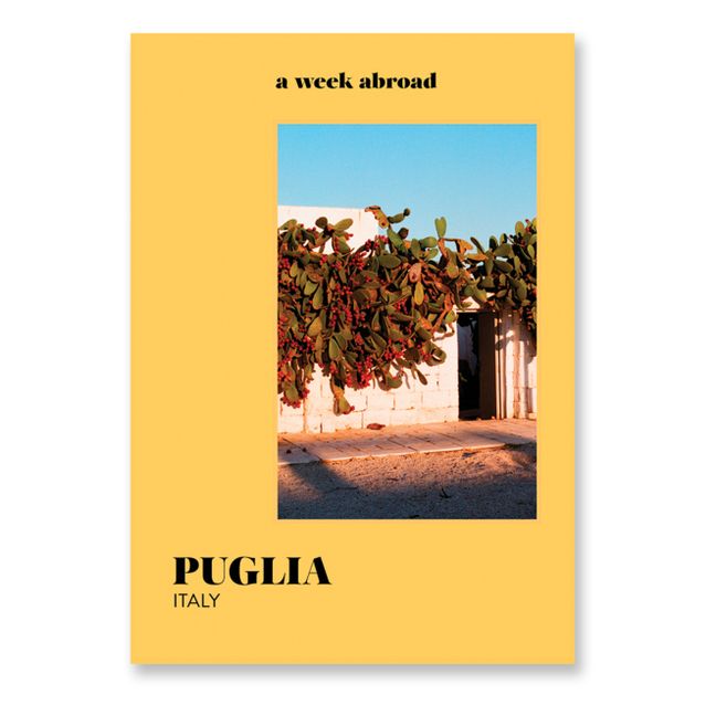 Livre de voyage - Puglia | Jaune