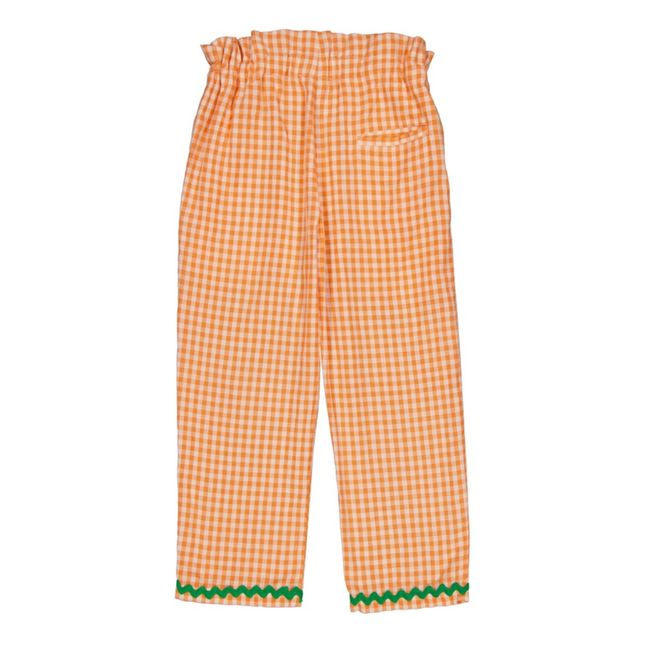 Gingham Pants | Apricot