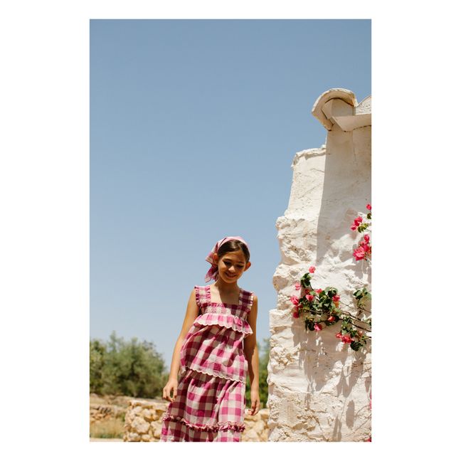 Robe Violetta | Rose fuschia