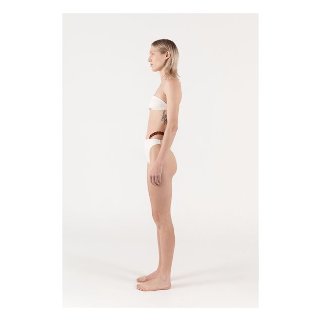 Bikinihose mit Schleife Defier | Seidenfarben