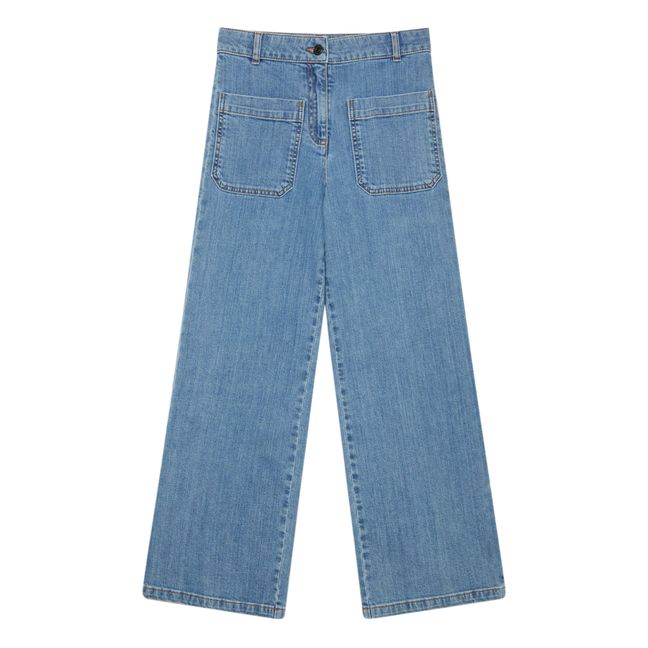 Pantalón vaquero recto Helias | Azul índigo