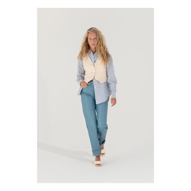 Shell Mules | Cremefarben