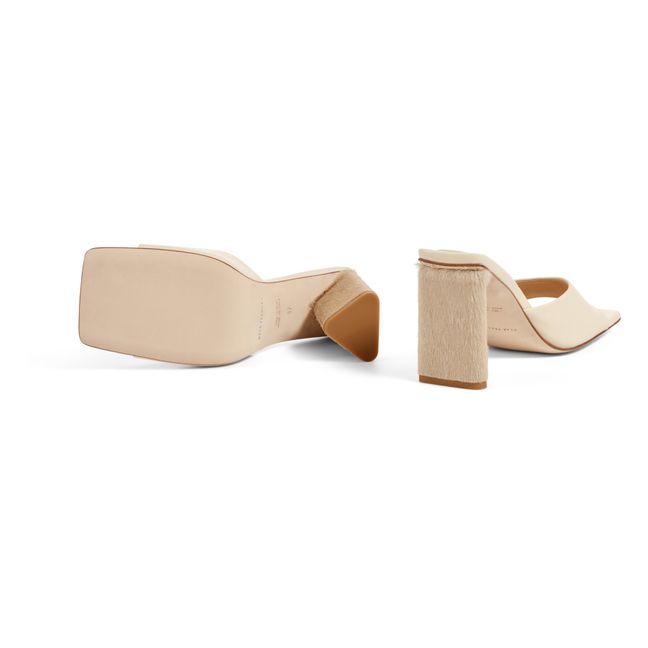 Mules Shell | Crème