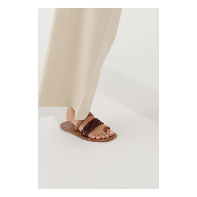 Leah Sandals | Camel