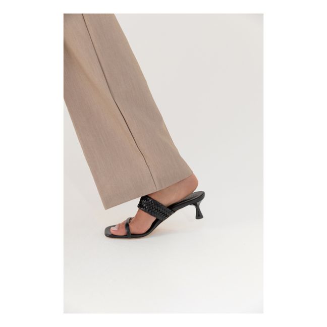 Mules Bow | Noir