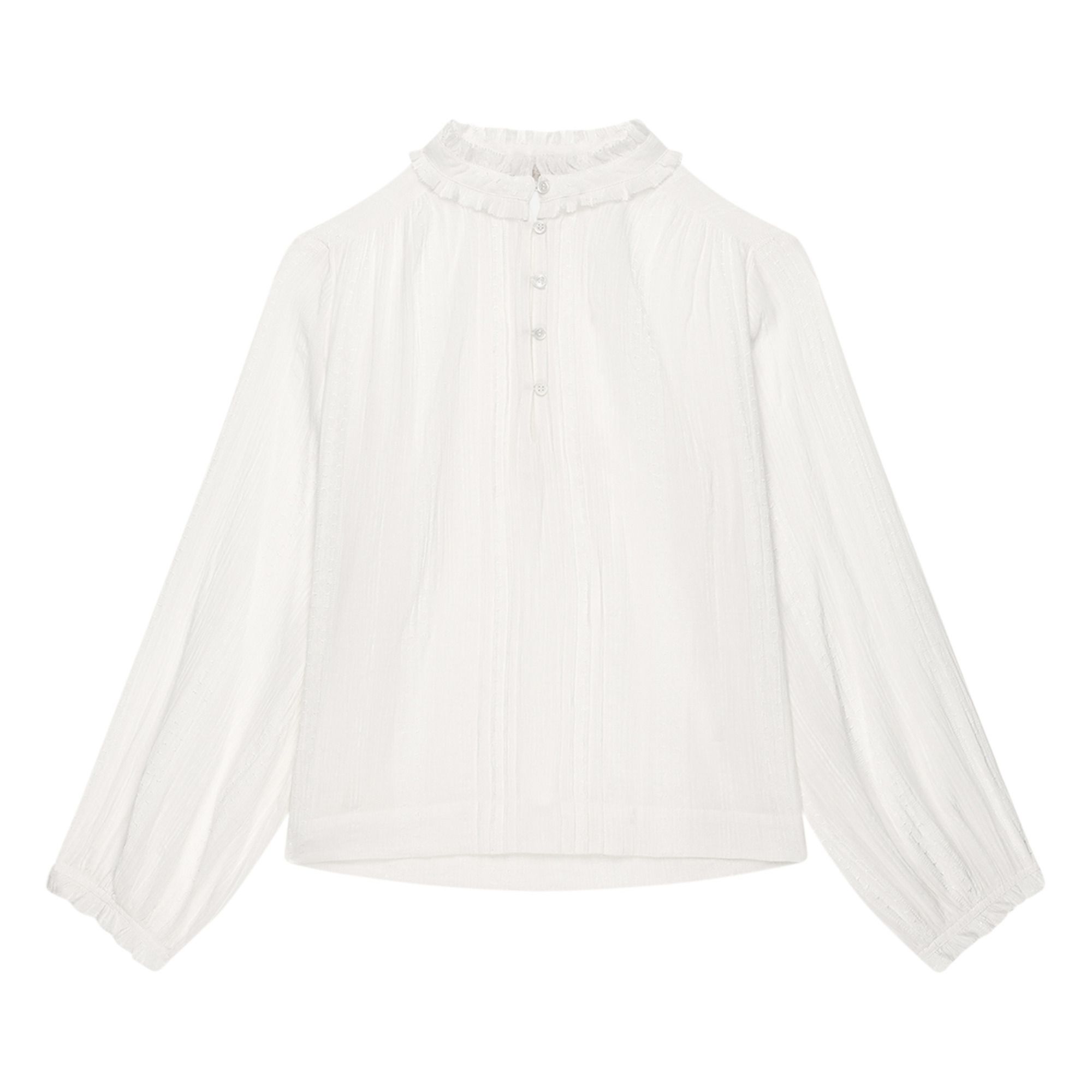 Vanessa Bruno - Prado Frilly Blouse - White | Smallable