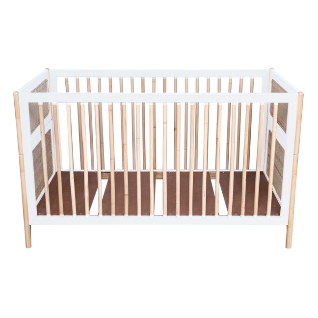 Lit Bébé Slim Cot 60x120 - Blanc