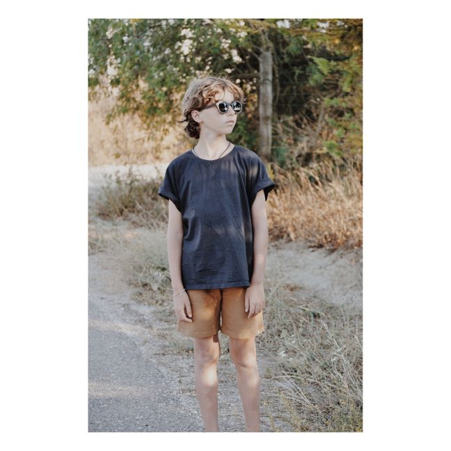 Short Molleton Coton Bio Eça | Marron