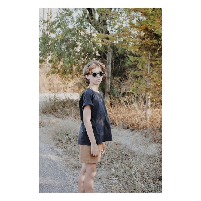 Short Molleton Coton Bio Eça | Marron