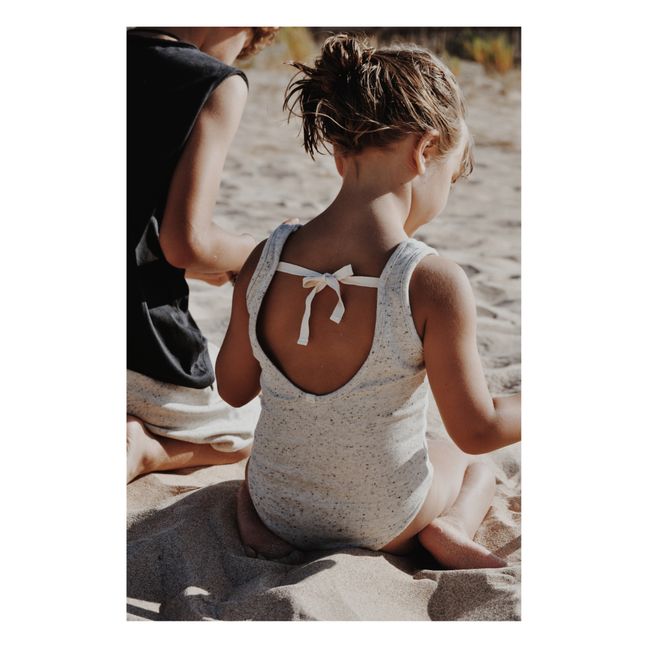 Lidia Organic Cotton Bodysuit | Grau Meliert