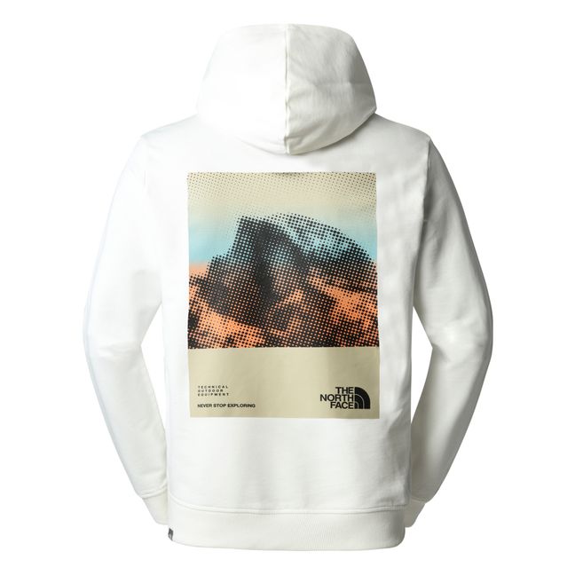 D2 Graphic Hoodie | White