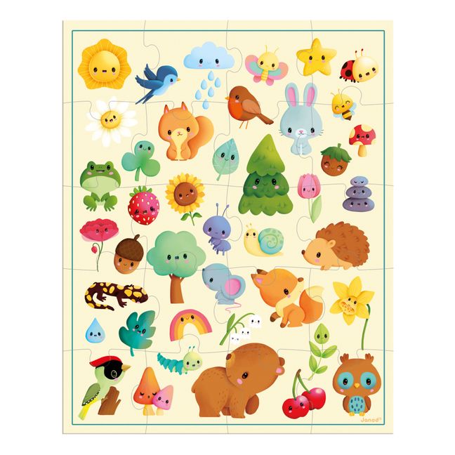 Puzzle Imagier de la nature - 20 Teile