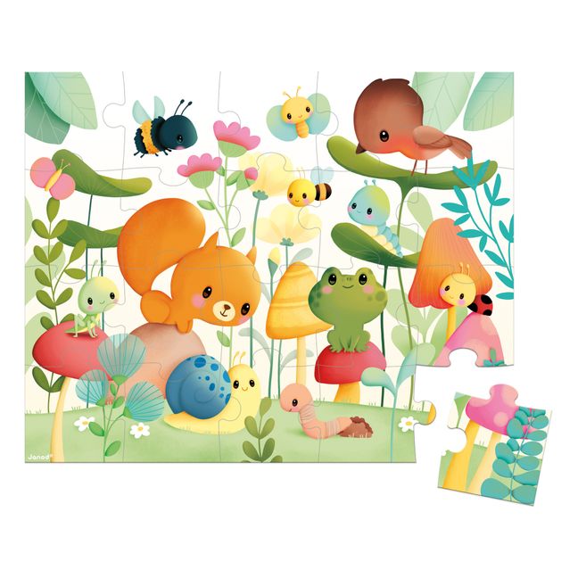 Puzzle I compagni del giardino - 20 pezzi