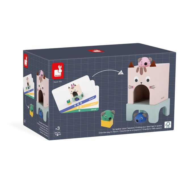 Gioco di orientamento nello spazio - Il gatto e il topo
