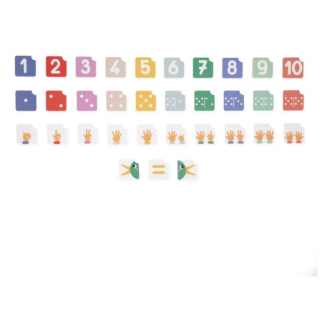 Gioco di composizione e confronto di numeri
